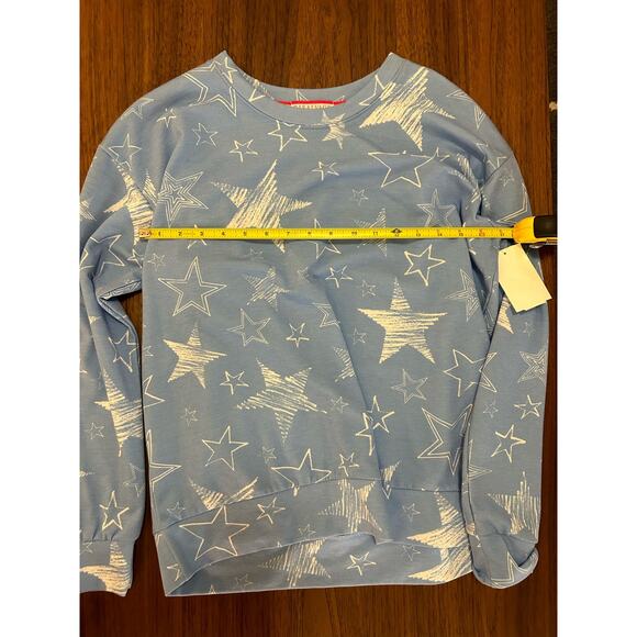 P.J. Salvage Bottoms Mountain Mama Banded Pant and Star Spangled Long Sleeve Top - Picture 9 of 13